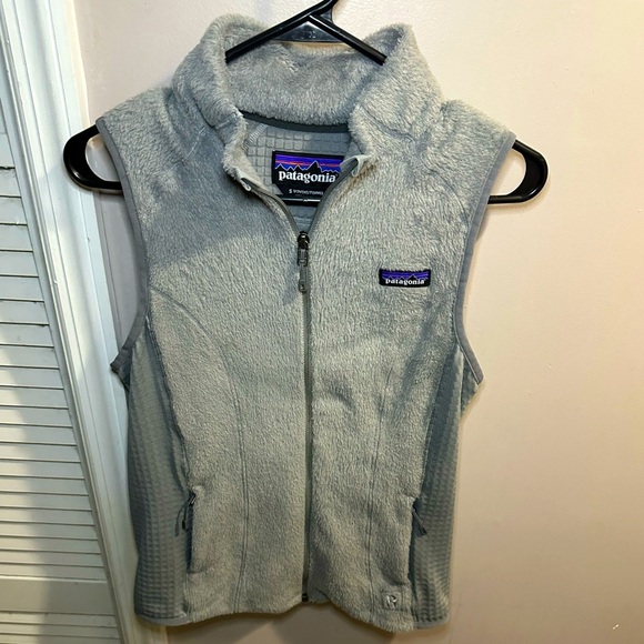 Patagonia Gray Fleece Vest NWOT size S - Picture 1 of 4